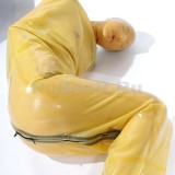 QA0217 Бондажный мешок (sauna sack) с приклеенной маской и молнией сзади