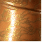 Lava gold on transparent