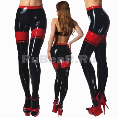 PL0054 Колготки Двухцветные