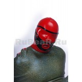 QA0204 Бондажный мешок (sauna sack) с приклеенной маской и молнией сзади