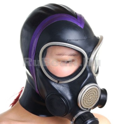 AS8307 Маска от противогаза с приклеенной шеей-капюшоном