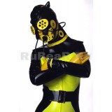 AS9026 Маска "Пчела Буги" черная с желтым