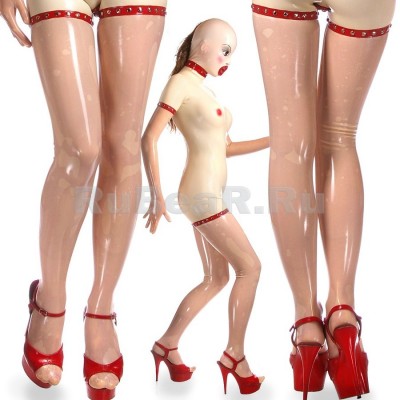 ZA0122 Чулки литые с отделкой по верхнему краю